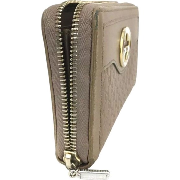 143179AT (K2) Gucci Wallet Long Interlocking Pink PVC - Picture 4 of 9